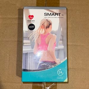 Smart, wireless fitness, wrist band, heart rate, monitor activity tracker